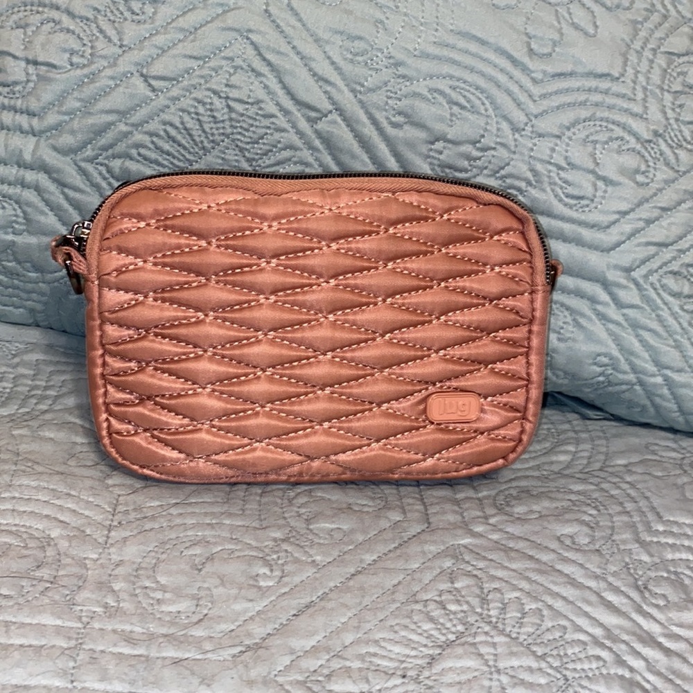 Lug Coupe Convertible Crossbody Belt Bag Sling - Blush Pink